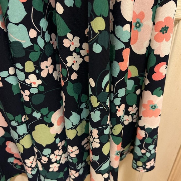 Tommy Hilfiger NWT Sz 8 Navy Blue & Multi Color Floral Dress - Picture 14 of 15